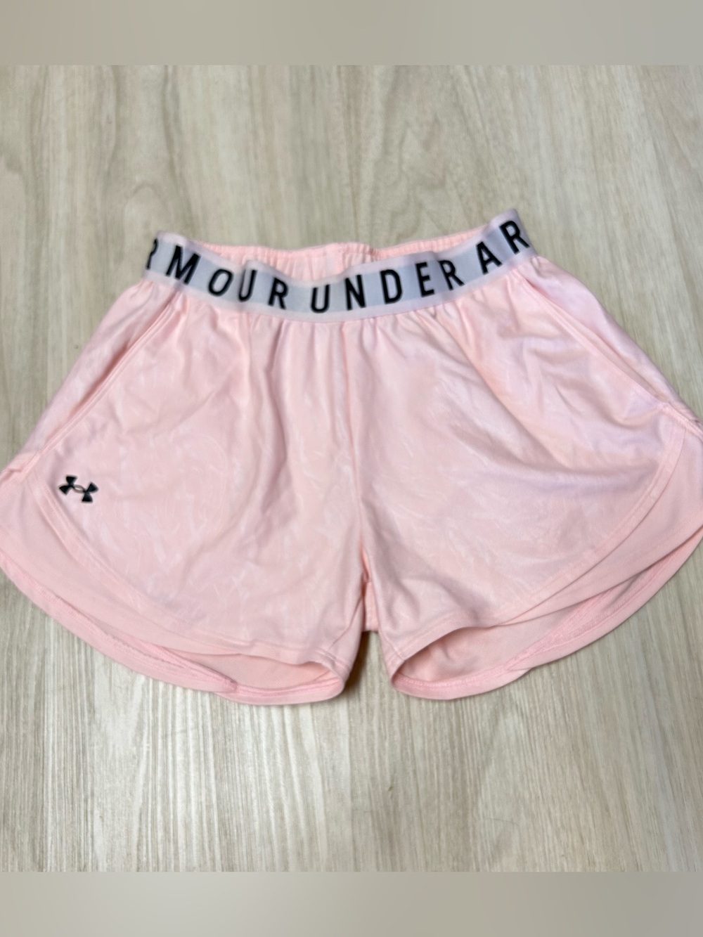 Under Armour Pink Workout Running Shorts Womens XS